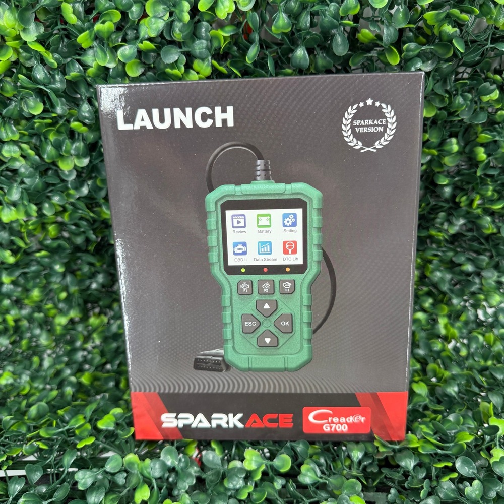 Launch Sparkace Creader G700 OBDII Scan Tool Code Reader Diagnostic Green